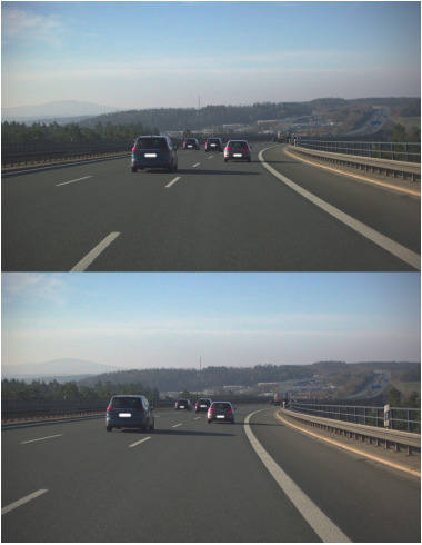 Example topbot image with the left image vertically concatenated on top of the right image.